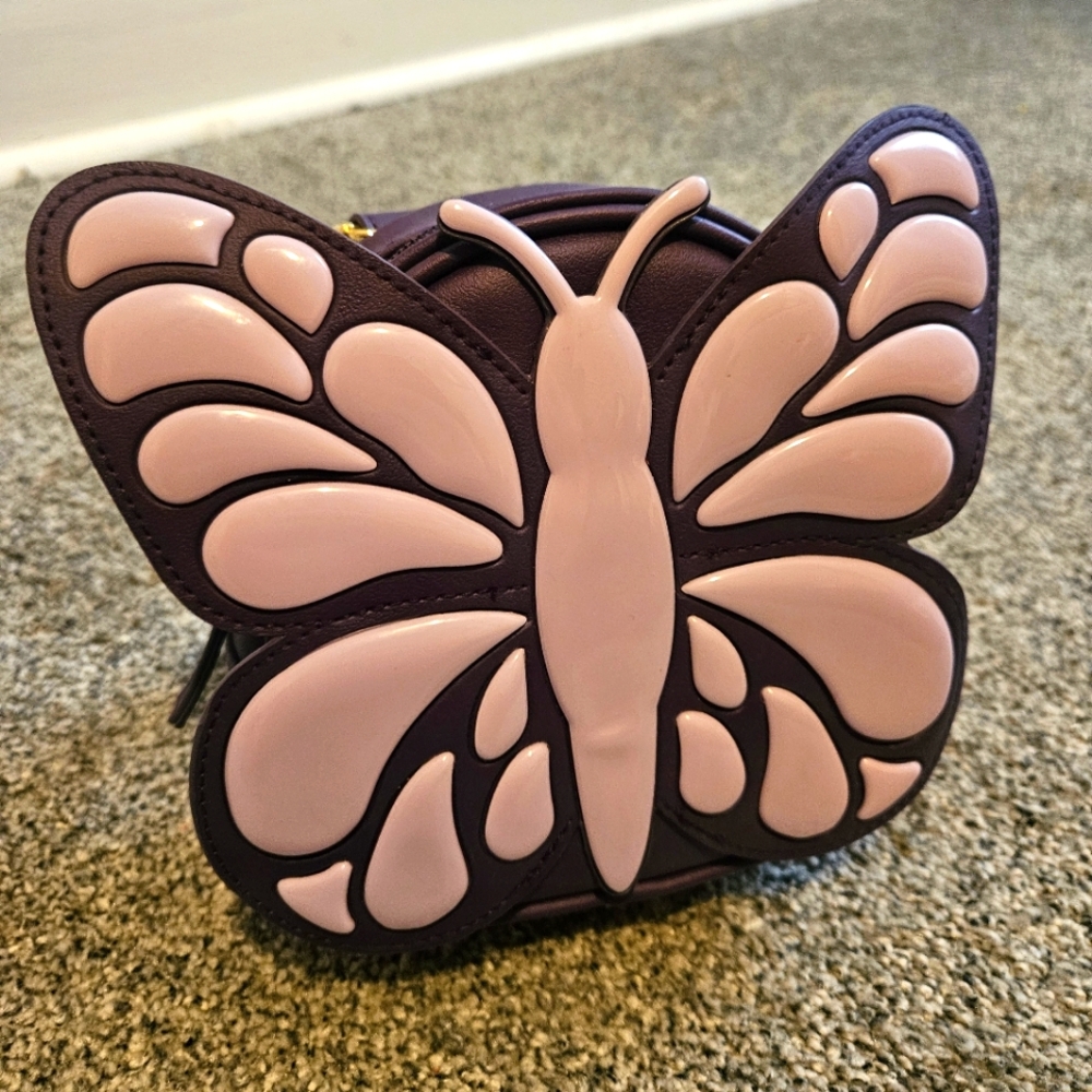 Butterfly Mini Backpack Bath & Body Works Purple Pink Nwt